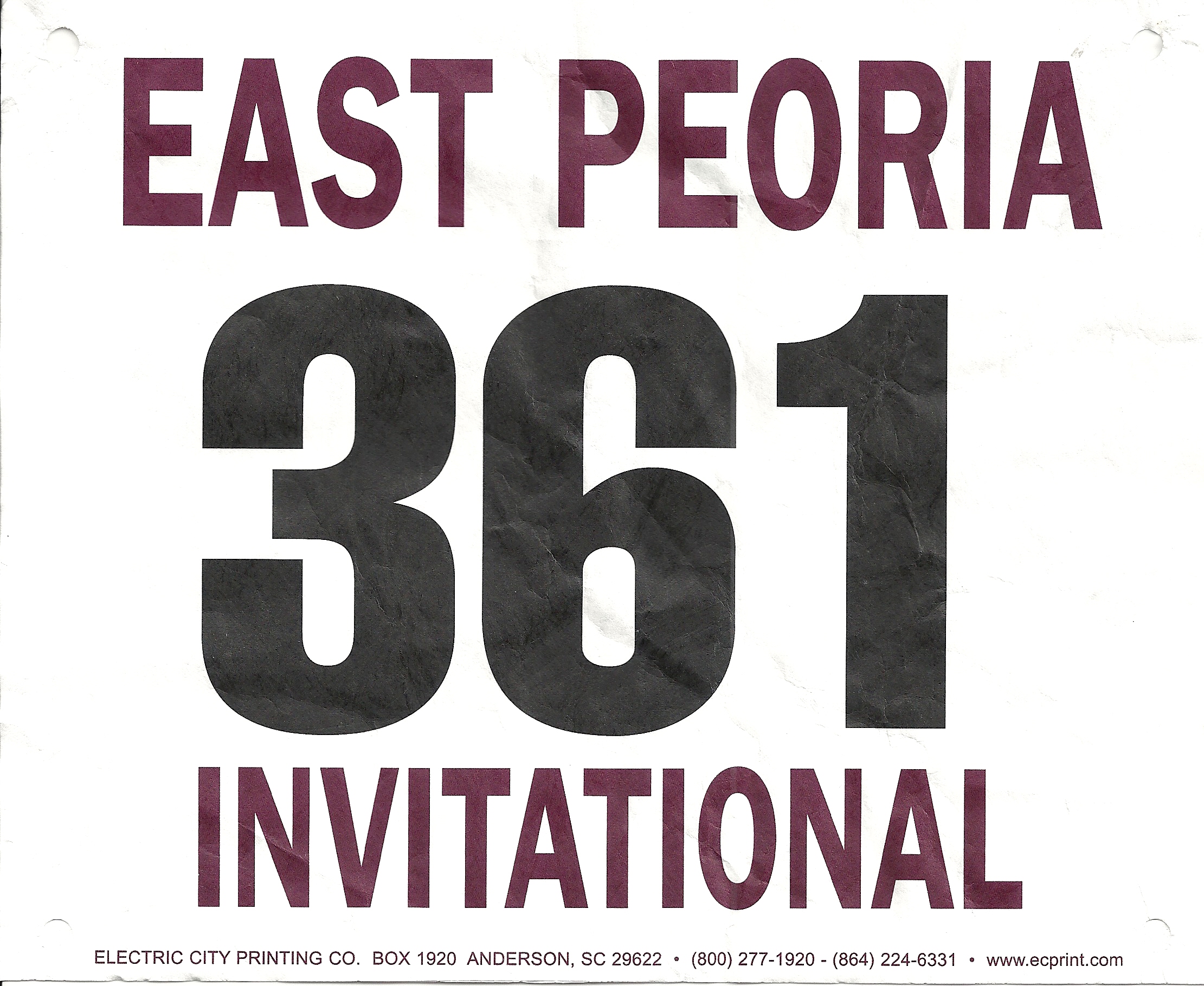 East
        Peoria Race Number