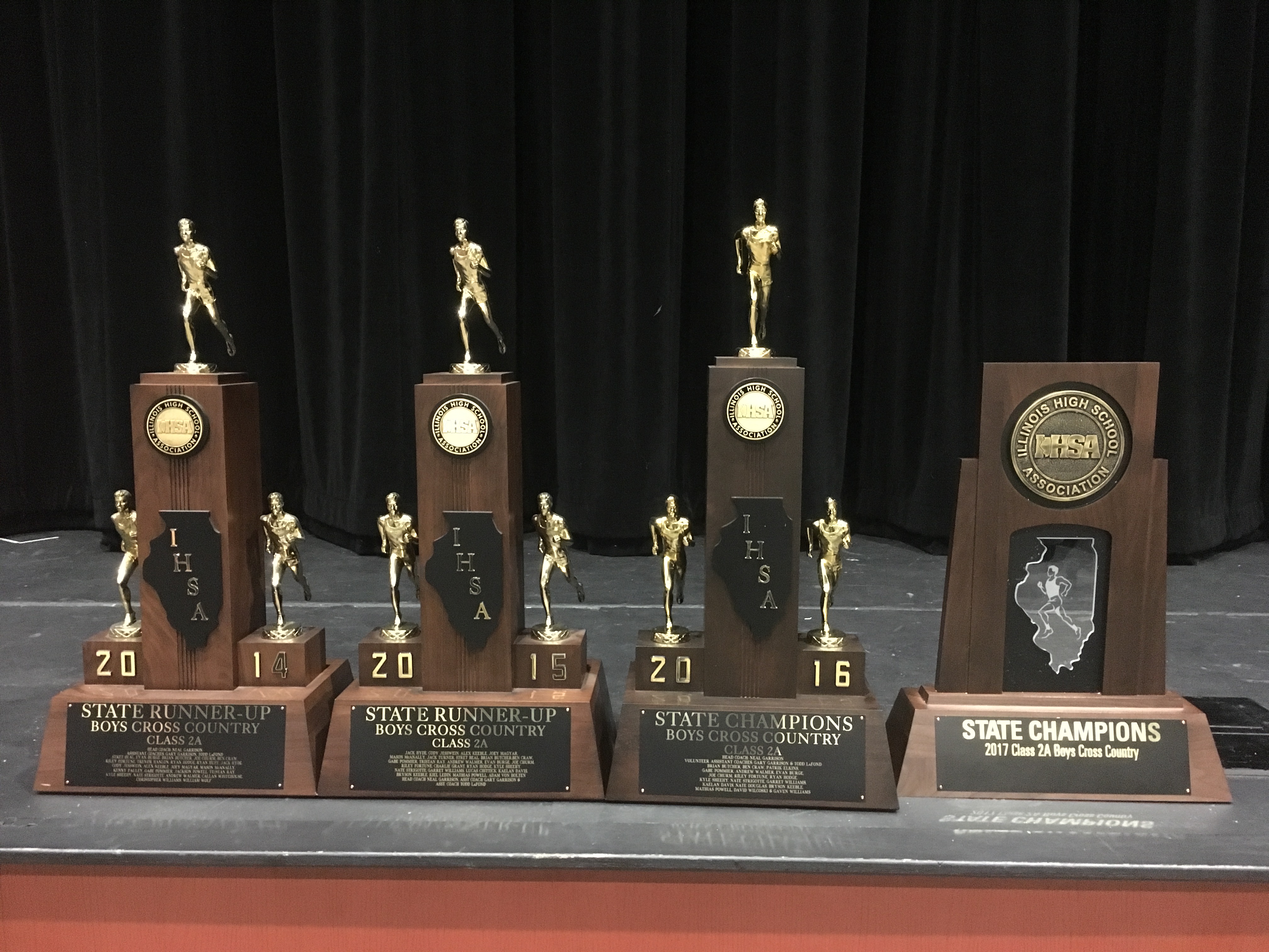 4 State Trophies