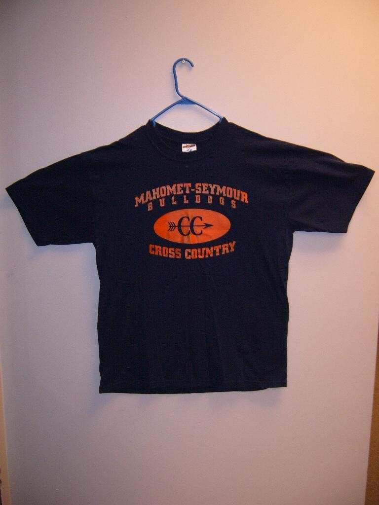 MS CC Orange on Navy Shirt